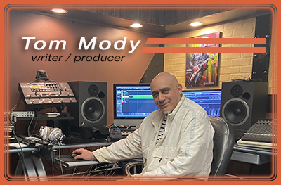 Tom Mody. custom and sync music writer, producer, artist